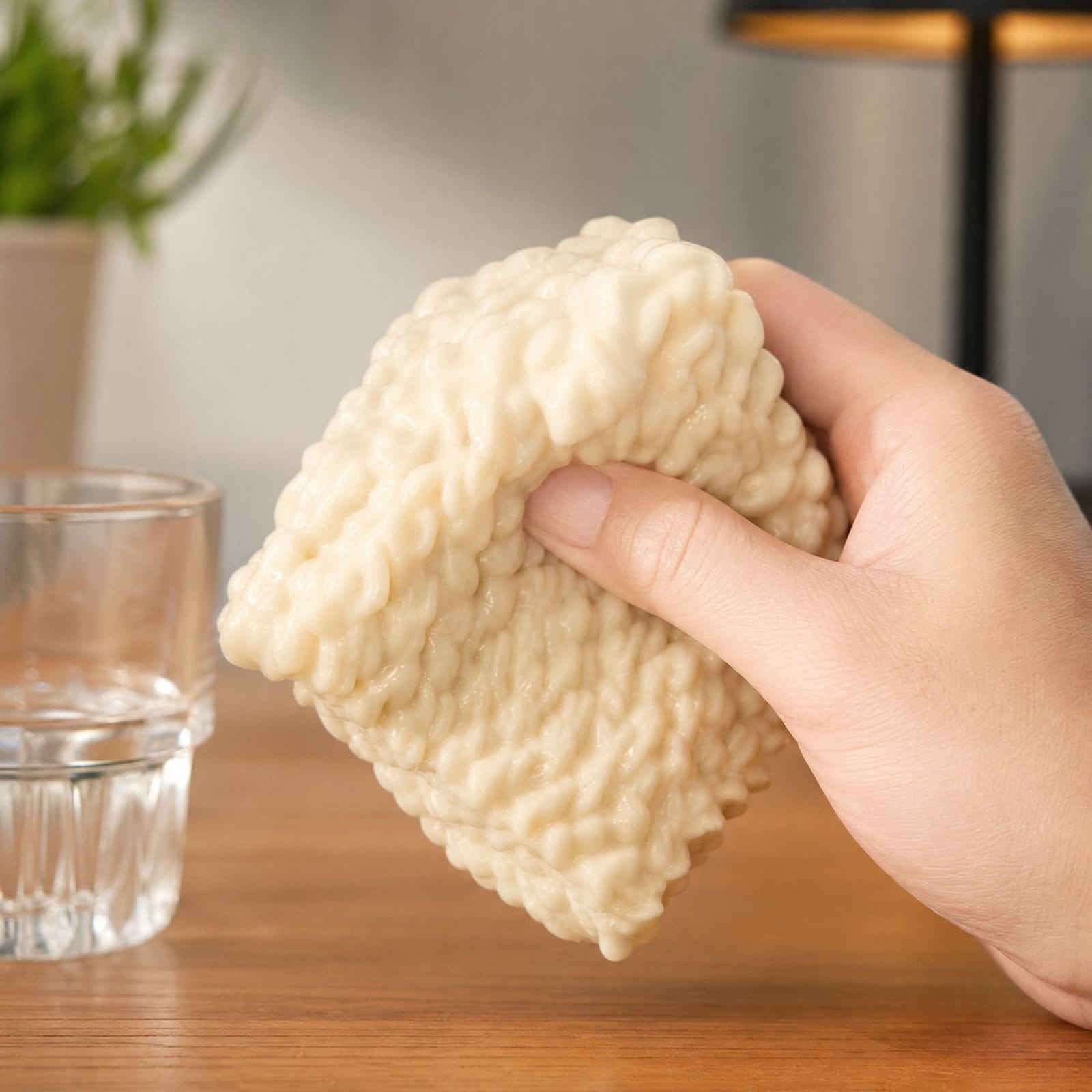 Crunchy Noodle Squeeze Squishy Stress Relief Toy