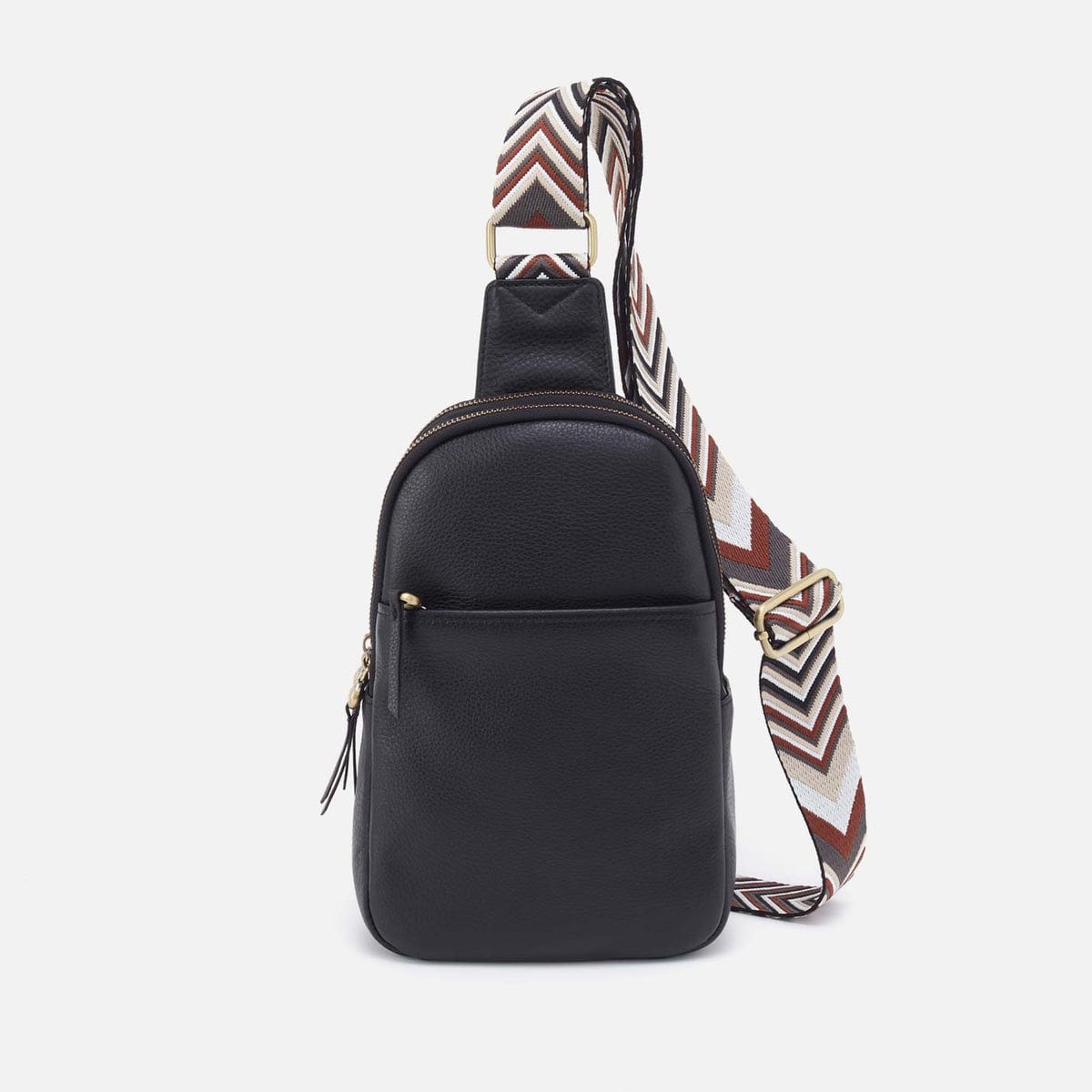 Hobo Cass Sling in Pebbled Leather - Black - Little Miss Muffin Children & Home