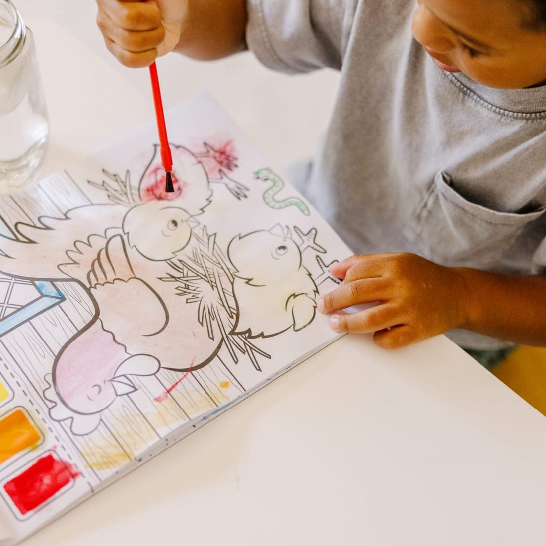 Melissa & Doug Melissa & Doug Paint With Water Farm Animals - Little Miss Muffin Children & Home