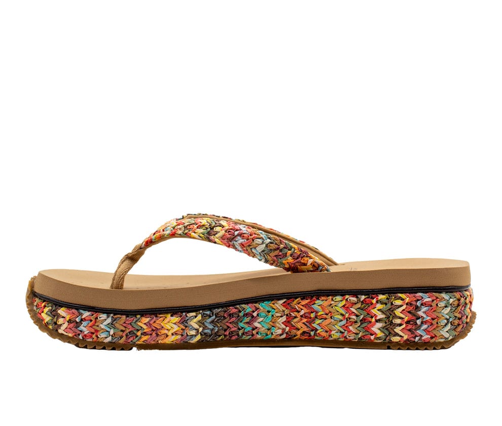 Volatile Volatile Palau Faux Raffia Thong Sandal - Little Miss Muffin Children & Home