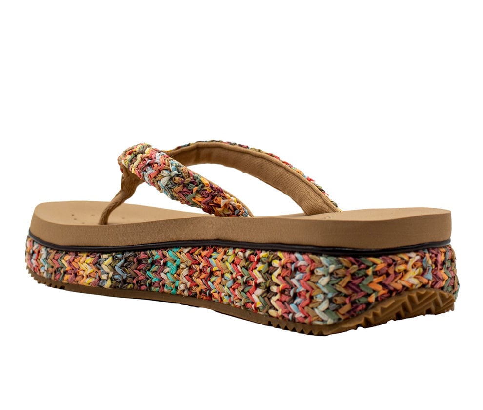 Volatile Volatile Palau Faux Raffia Thong Sandal - Little Miss Muffin Children & Home