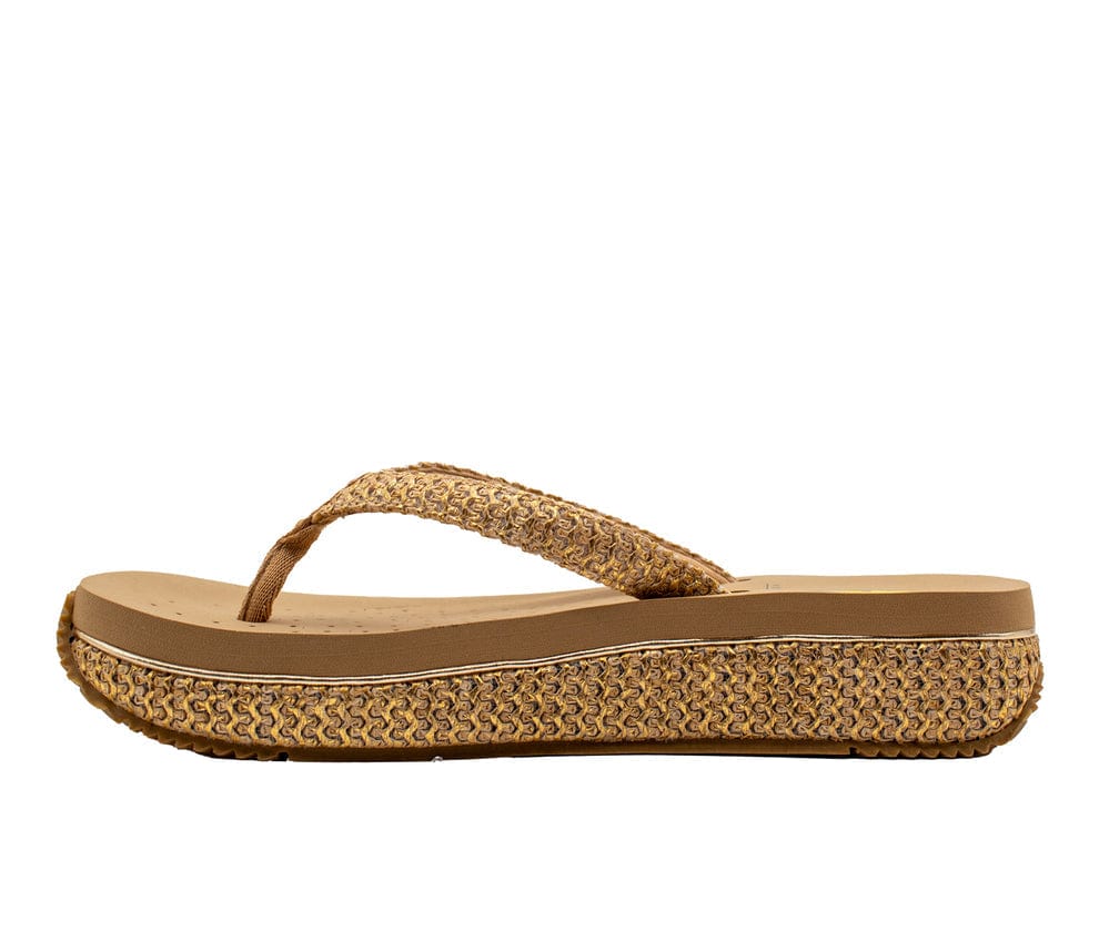 Volatile Volatile Palau Faux Raffia Thong Sandal - Little Miss Muffin Children & Home