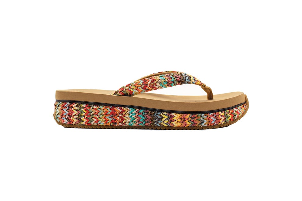 Volatile Volatile Palau Faux Raffia Thong Sandal - Little Miss Muffin Children & Home