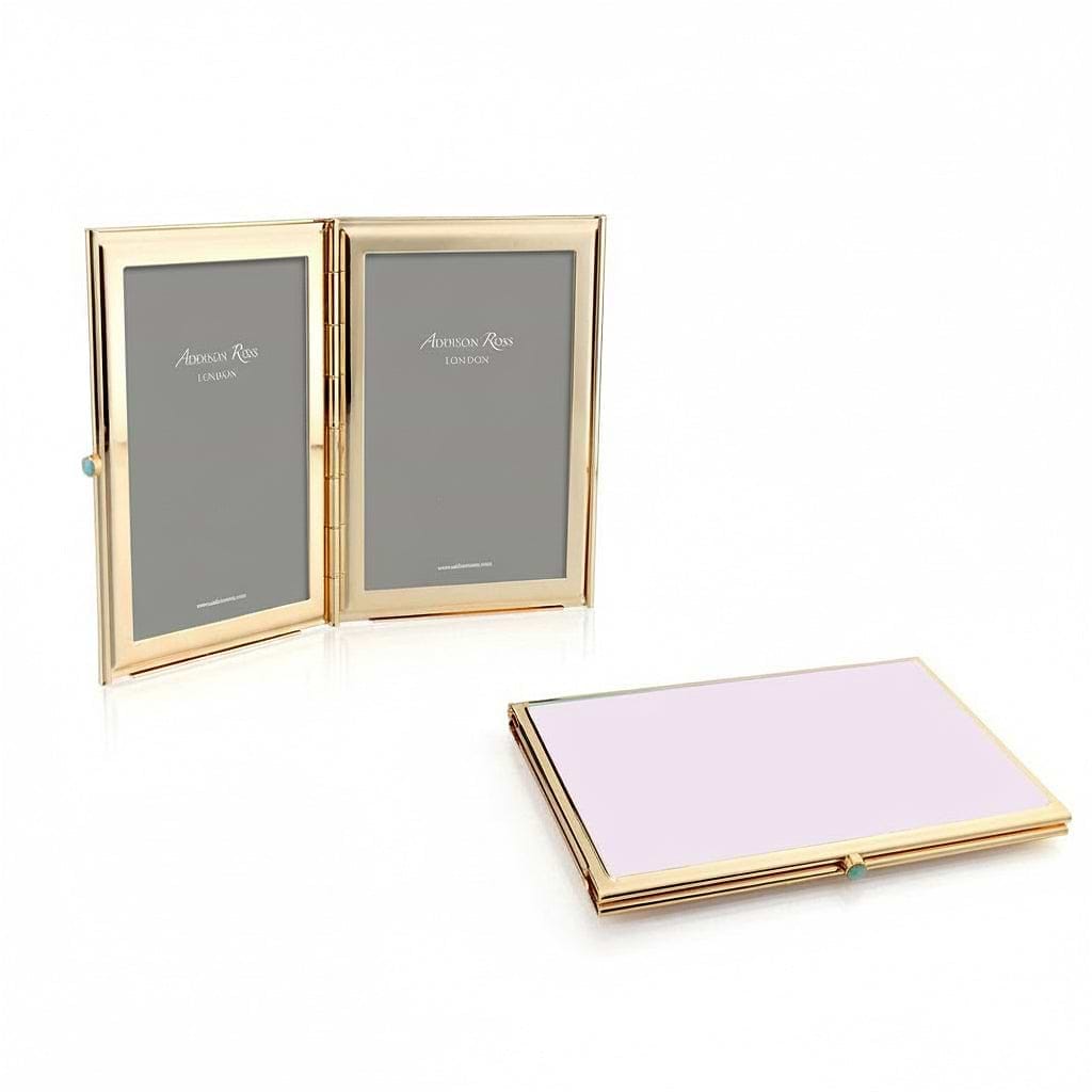 Pastel Pink & Gold Travel Frame 2x3