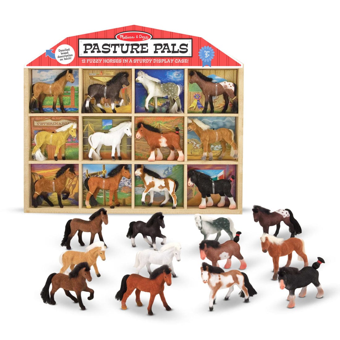Melissa & Doug Melissa & Doug Pasture Pals Collectible Horses - Little Miss Muffin Children & Home