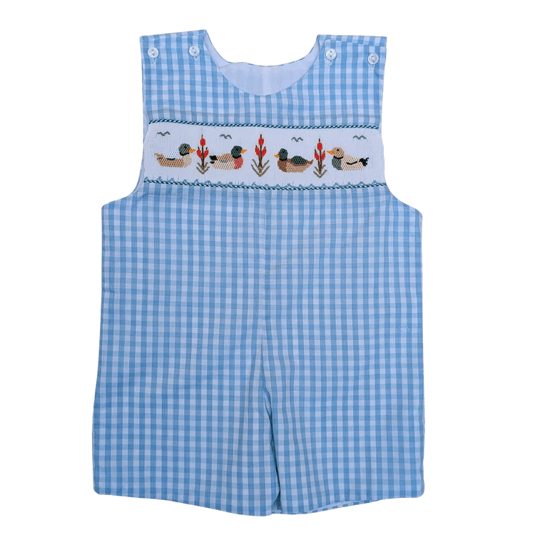 Pete Mallard Ducks Smocked Shortall