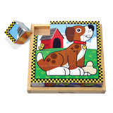 Melissa & Doug Melissa & Doug Pets Cube Puzzle 16 Pieces - Little Miss Muffin Children & Home