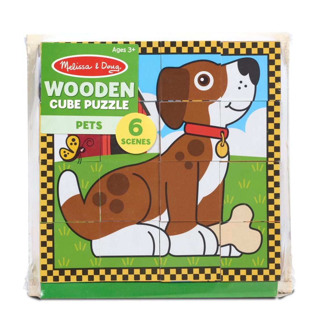 Melissa & Doug Melissa & Doug Pets Cube Puzzle 16 Pieces - Little Miss Muffin Children & Home