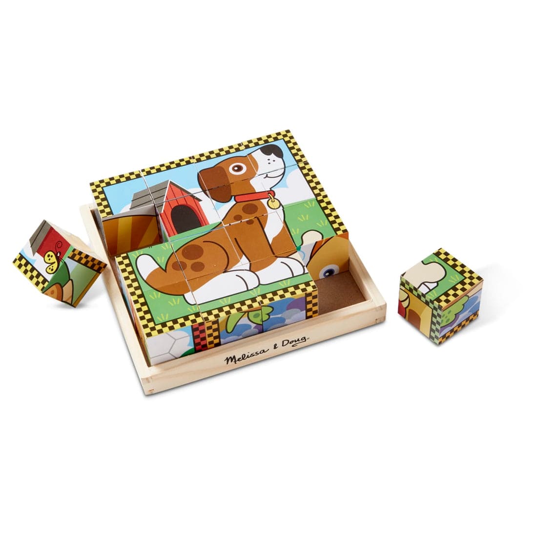 Melissa & Doug Melissa & Doug Pets Cube Puzzle 16 Pieces - Little Miss Muffin Children & Home