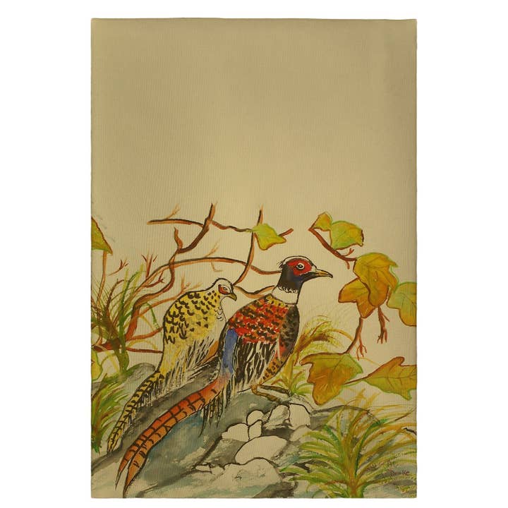 Pheasant Guest Towel