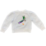 Lulu Bebe Mardi Gras Sequin Duck Tee