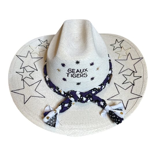 Cowgirl GEAUX TIGERS Hat