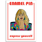 The Found Taylor Enameled Pin
