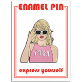 The Found Taylor 1989 Enameled Pin