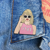 The Found Taylor 1989 Enameled Pin
