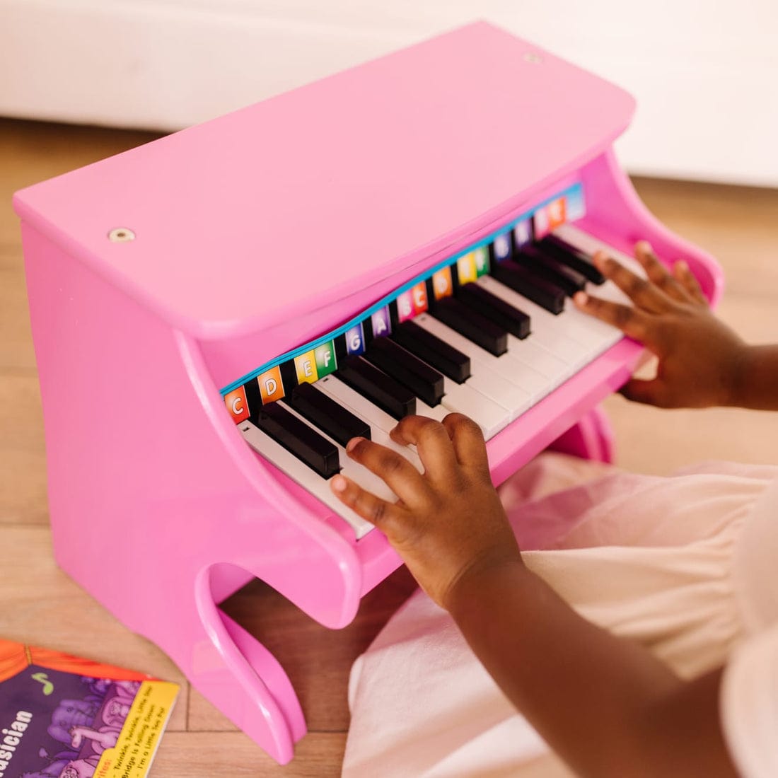 Melissa & Doug Melissa & Doug Learn-to-Play Pink Piano - Little Miss Muffin Children & Home