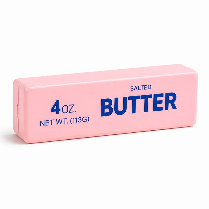 Pink Butter Squishy Slow Rising Stress Relief Toy