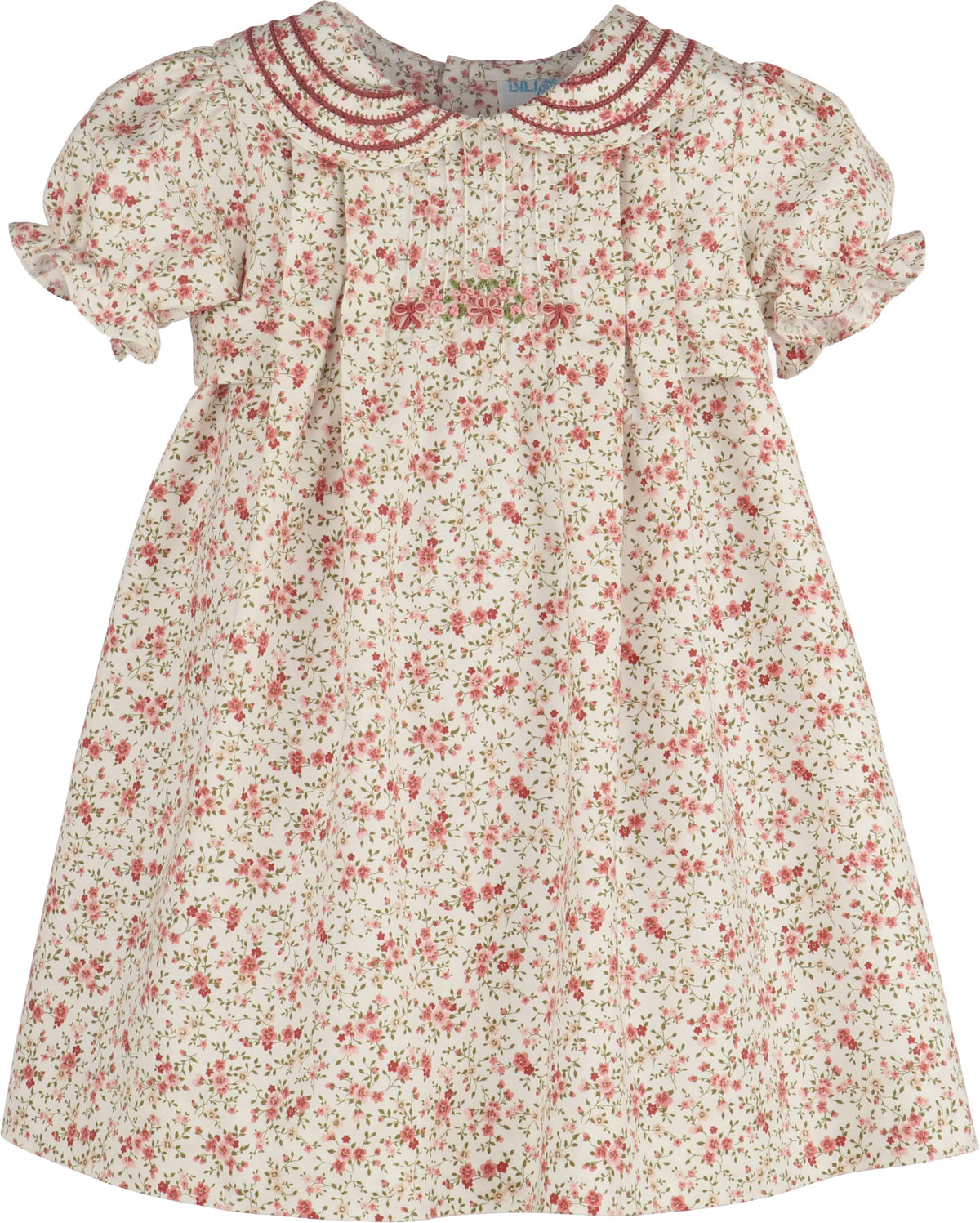 Pink Fallen Leaves Wreath Dress