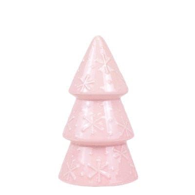Pink Christmas tree decor 