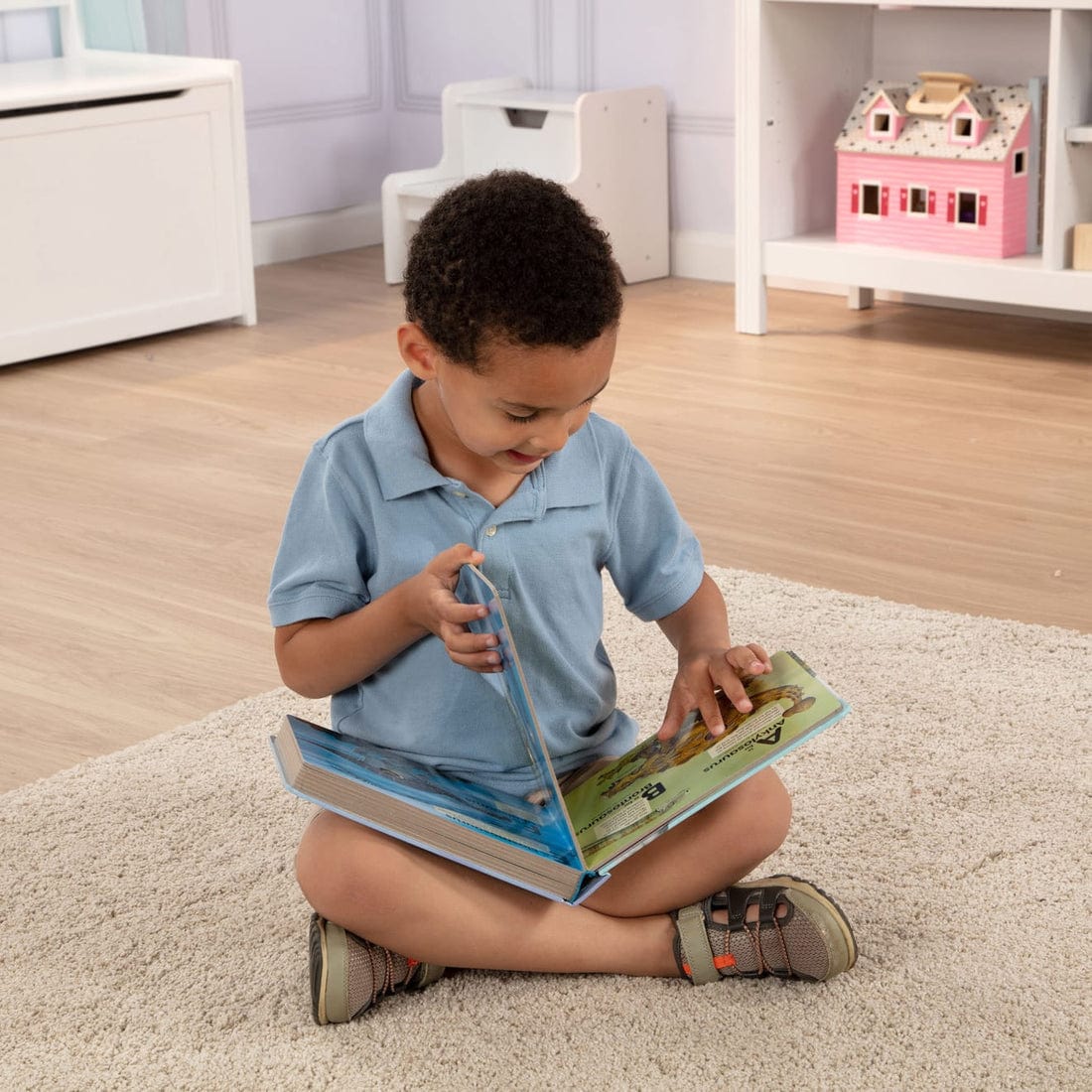 Melissa & Doug Melissa & Doug Poke A Dot Dinosaurs A to Z Book - Little Miss Muffin Children & Home