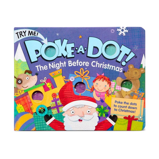 Melissa & Doug Melissa & Doug Poke A Dot Night Before Christmas Book - Little Miss Muffin Children & Home