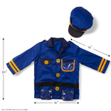 Melissa & Doug Melissa & Doug Police Officer Costume Role Play Set - Little Miss Muffin Children & Home