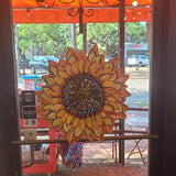 sunflower door hanger
