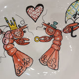 Jan Salzer Art Jan Salzer Large Crawfish Wedding Bowl - Little Miss Muffin Children & Home