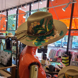 Little Miss Muffin Exclusive Michelle's Art Box Hand-Painted Tropical Floppy Hat - Little Miss Muffin Children & Home