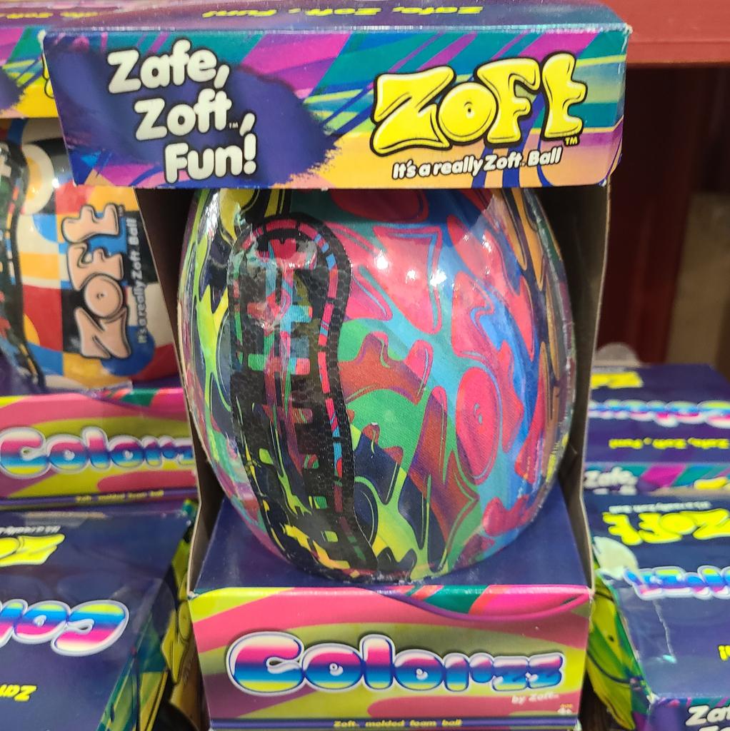 MAC Specialties (Zoft) Zoft Standard Colorzz Footballs, 9 Styles - Little Miss Muffin Children & Home