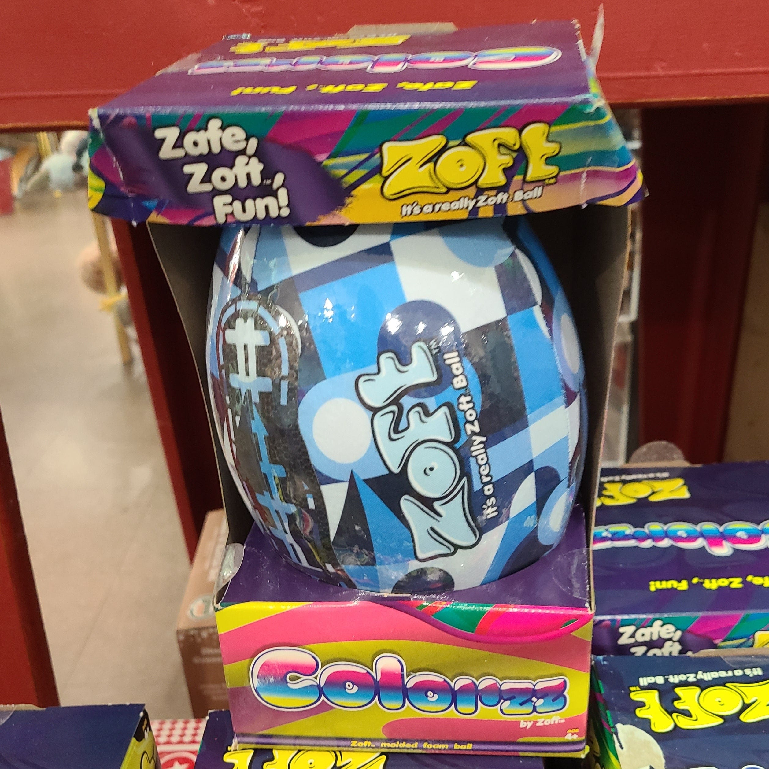 MAC Specialties (Zoft) Zoft Standard Colorzz Footballs, 9 Styles - Little Miss Muffin Children & Home