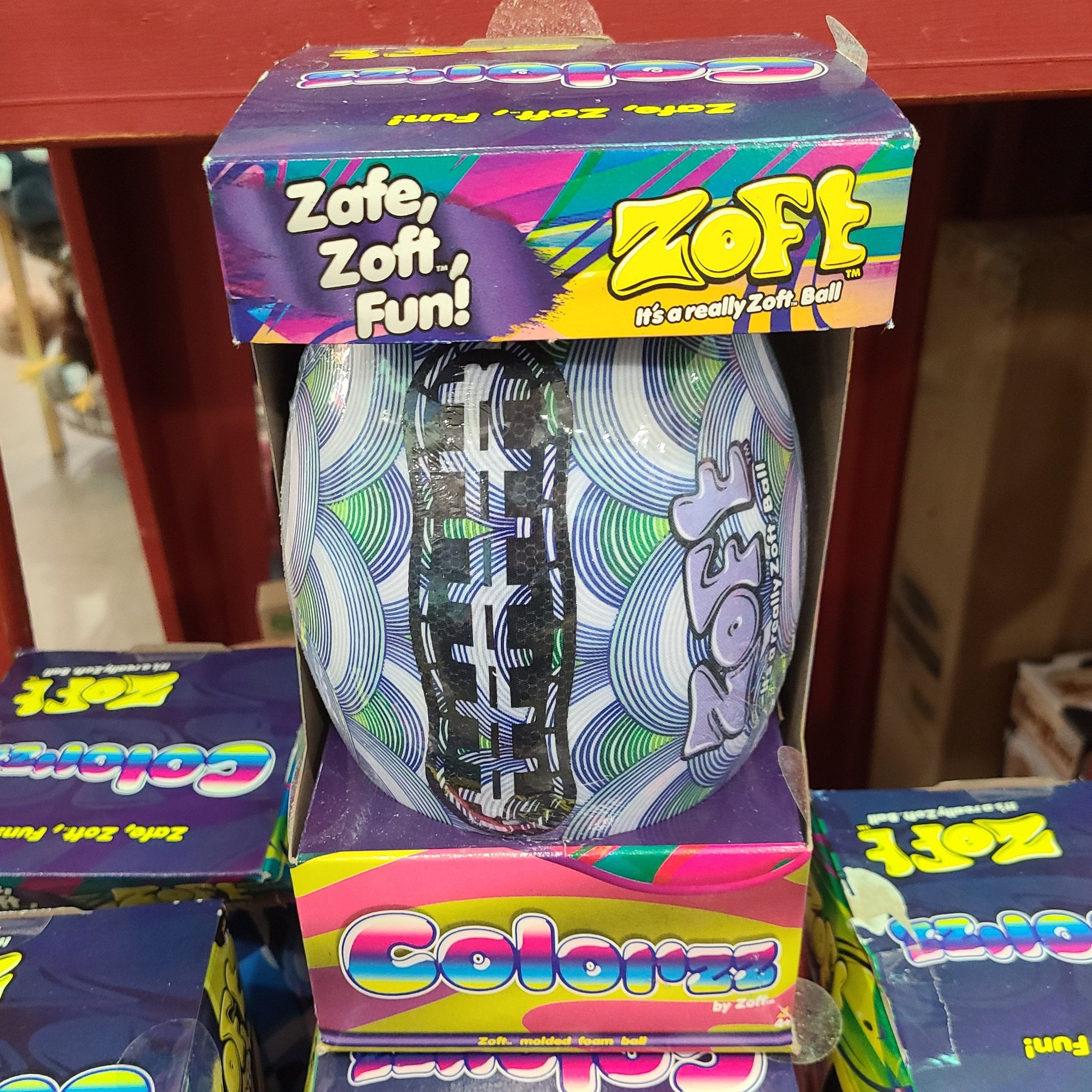 MAC Specialties (Zoft) Zoft Standard Colorzz Footballs, 9 Styles - Little Miss Muffin Children & Home