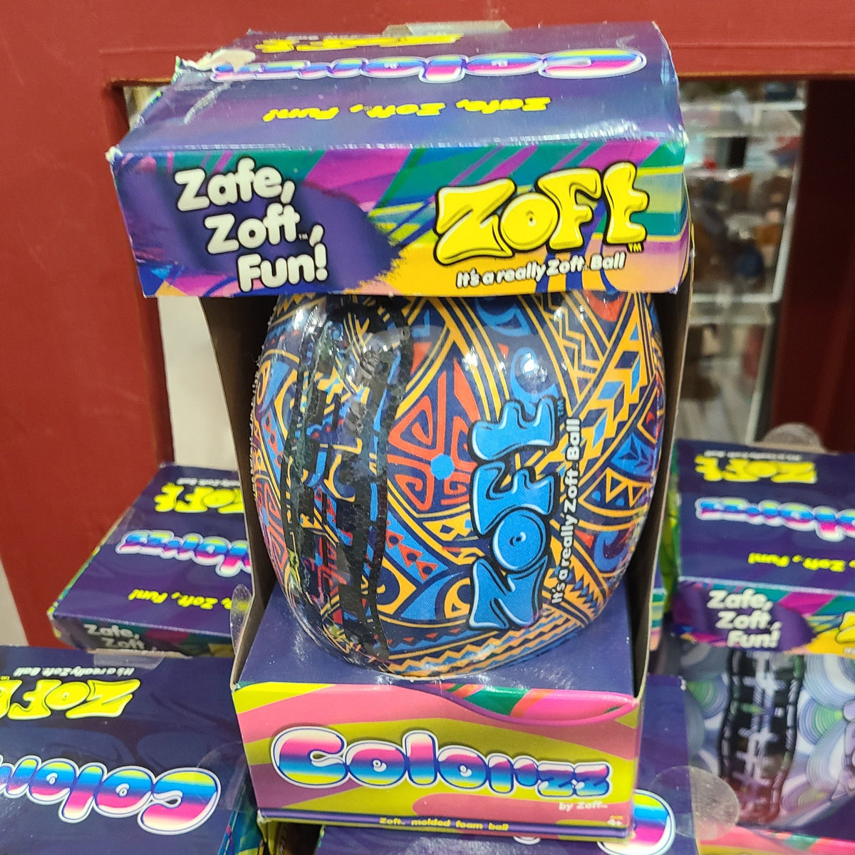 MAC Specialties (Zoft) Zoft Standard Colorzz Footballs, 9 Styles - Little Miss Muffin Children & Home
