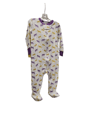 Lulu Bebe Lulu Bebe LSU Tigers Boy's Footie PJs - Little Miss Muffin Children & Home