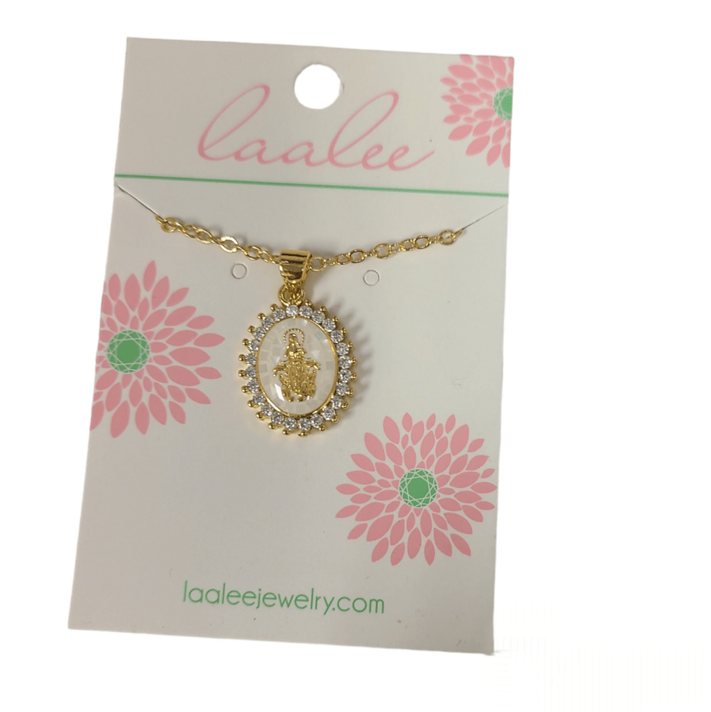 Laalee Jewelry Laalee Jewelry Virgin Mary Necklaces - Little Miss Muffin Children & Home
