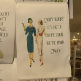 Sassy Talkin Sassy Talkin Don't Worry Competition Dish Towel - Little Miss Muffin Children & Home