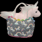 Douglas Toys Douglas Toys Fun Unicorn Sassy Sak with Pink Unicorn - Little Miss Muffin Children & Home