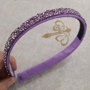 Bows Arts Bow Arts DQ3 Druzy Quartz 1/2" Headband - Little Miss Muffin Children & Home