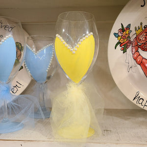 Katie Heaton Designs Katie Heaton Bridesmaid Glass With Tulle - Little Miss Muffin Children & Home