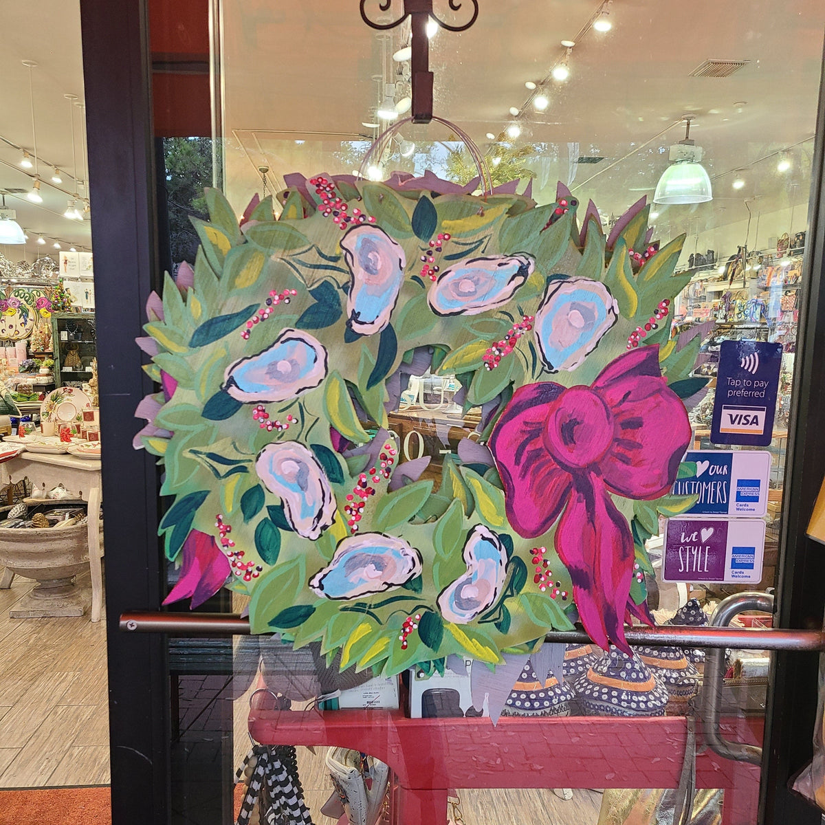 Toodle Lou Designs Toodle Lou Designs Christmas Oyster Wreath - Little Miss Muffin Children & Home