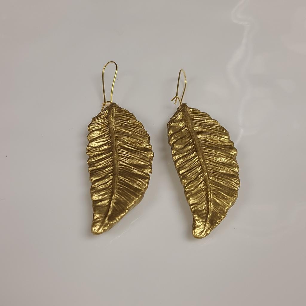 Carol Cassisa Carol Cassisa Plumes D'Or Earrings - Little Miss Muffin Children & Home