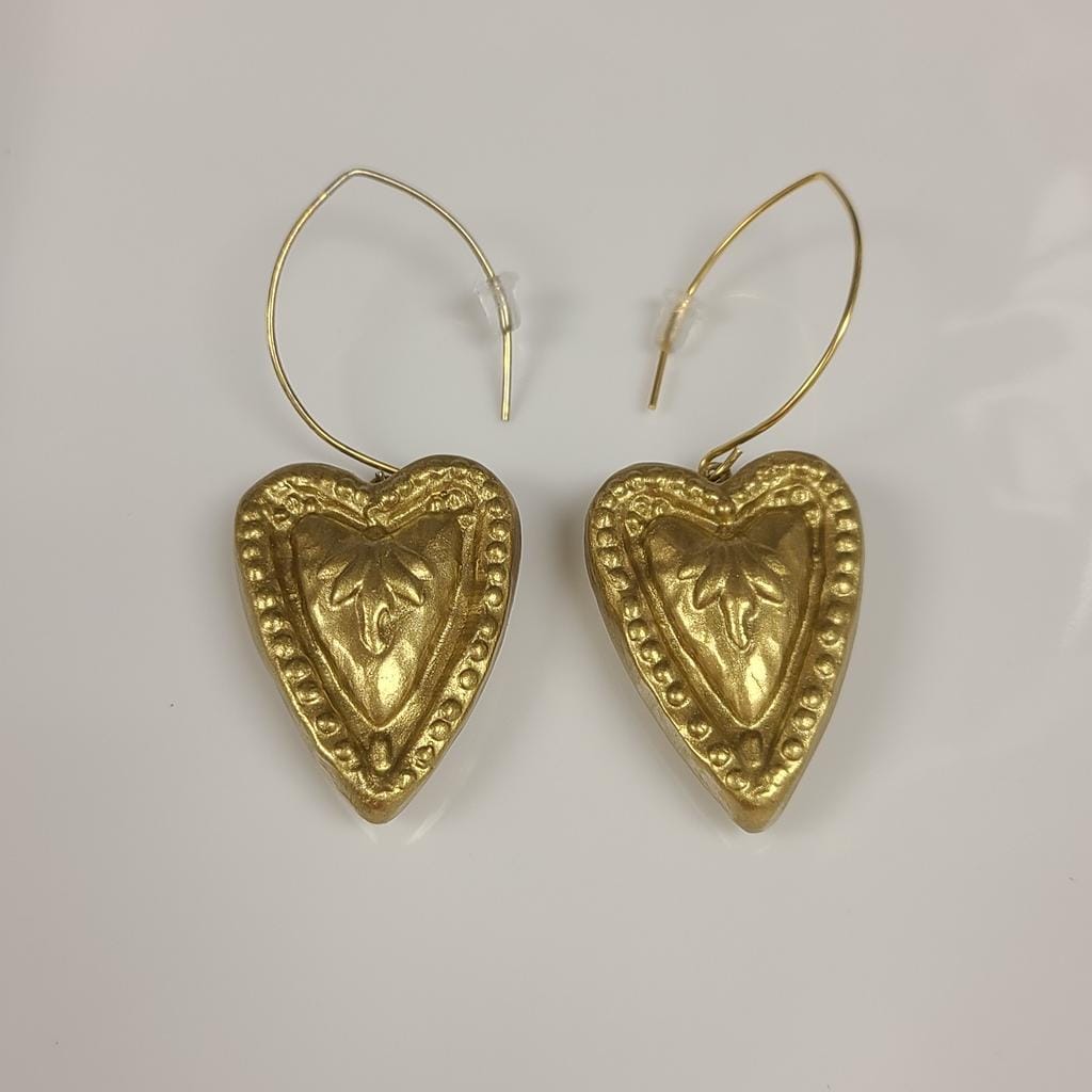 Carol Cassisa Carol Cassisa New Heart Earrings - Little Miss Muffin Children & Home