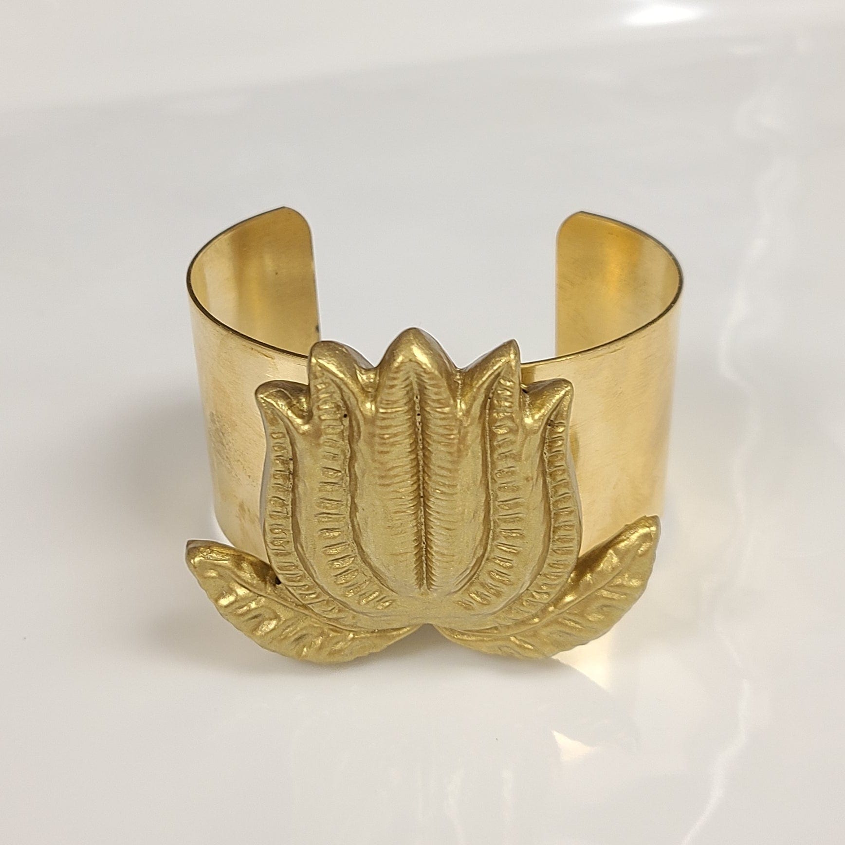Carol Cassisa Carol Cassisa March de Fleur Brass Cuff - Little Miss Muffin Children & Home