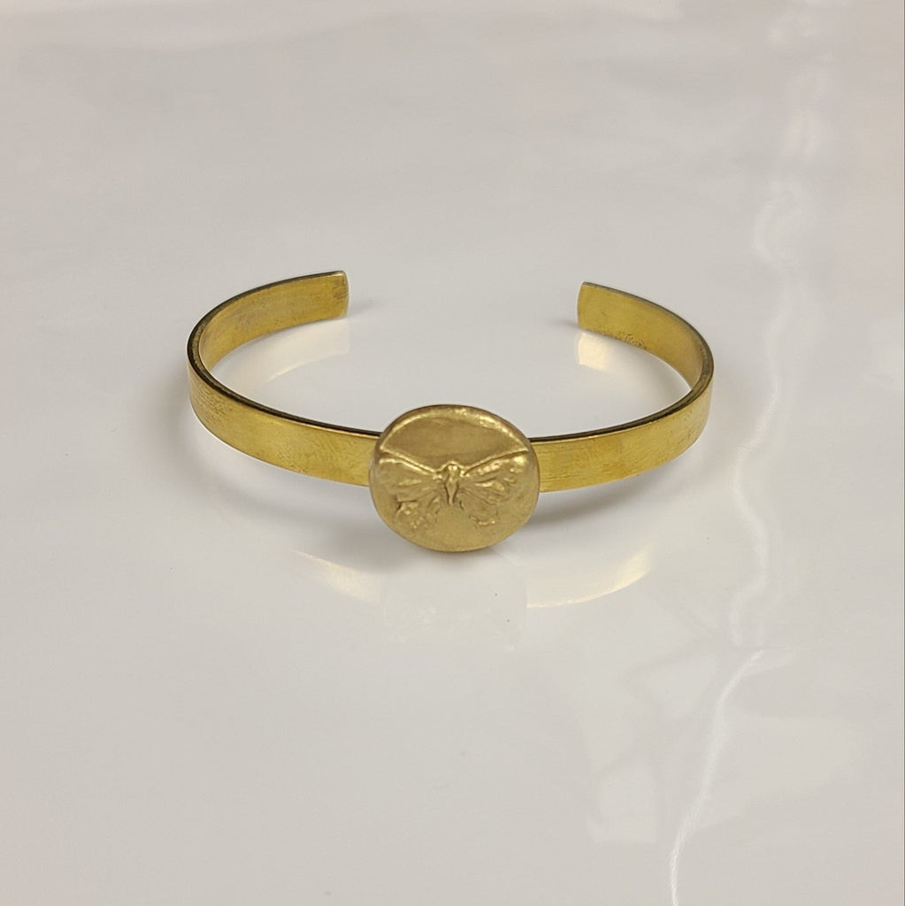 Carol Cassisa Papillon Butterfly Lucite Cuff main image 1