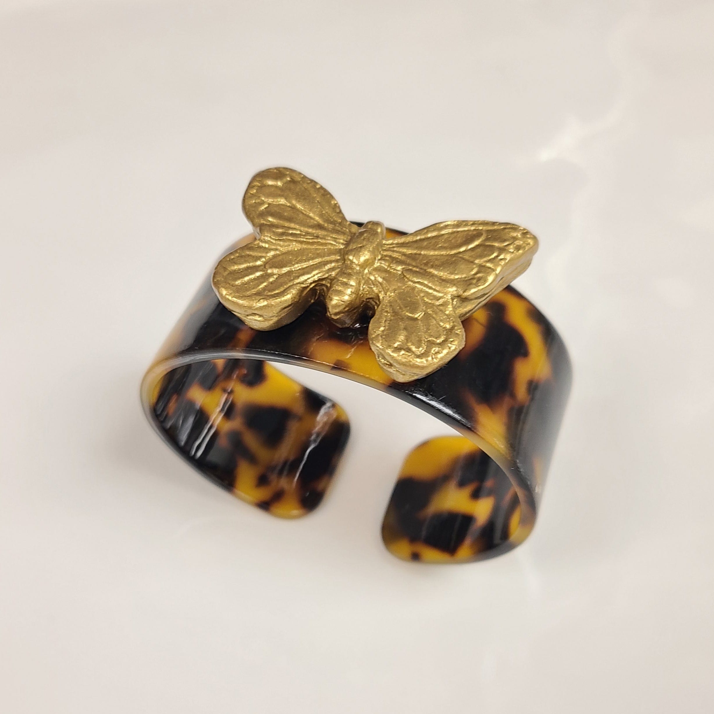 Carol Cassisa Carol Cassisa Butterfly Tortoise Shell Cuff - Little Miss Muffin Children & Home