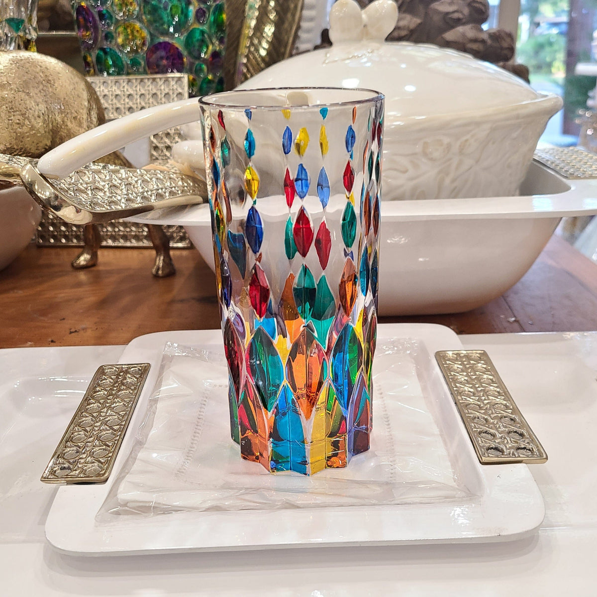 Gage Gage Diamond Ice Tea Highball - Little Miss Muffin Children & Home