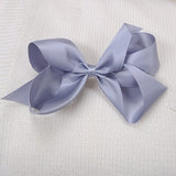 Bows Arts Bows Arts Big Satin 5" Bow on Medium Clippie - Little Miss Muffin Children & Home