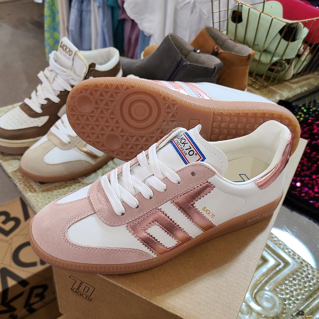 Back 70 Streetwear Back 70 Streetwear Cloud Sneakers in Pink - Little Miss Muffin Children & Home