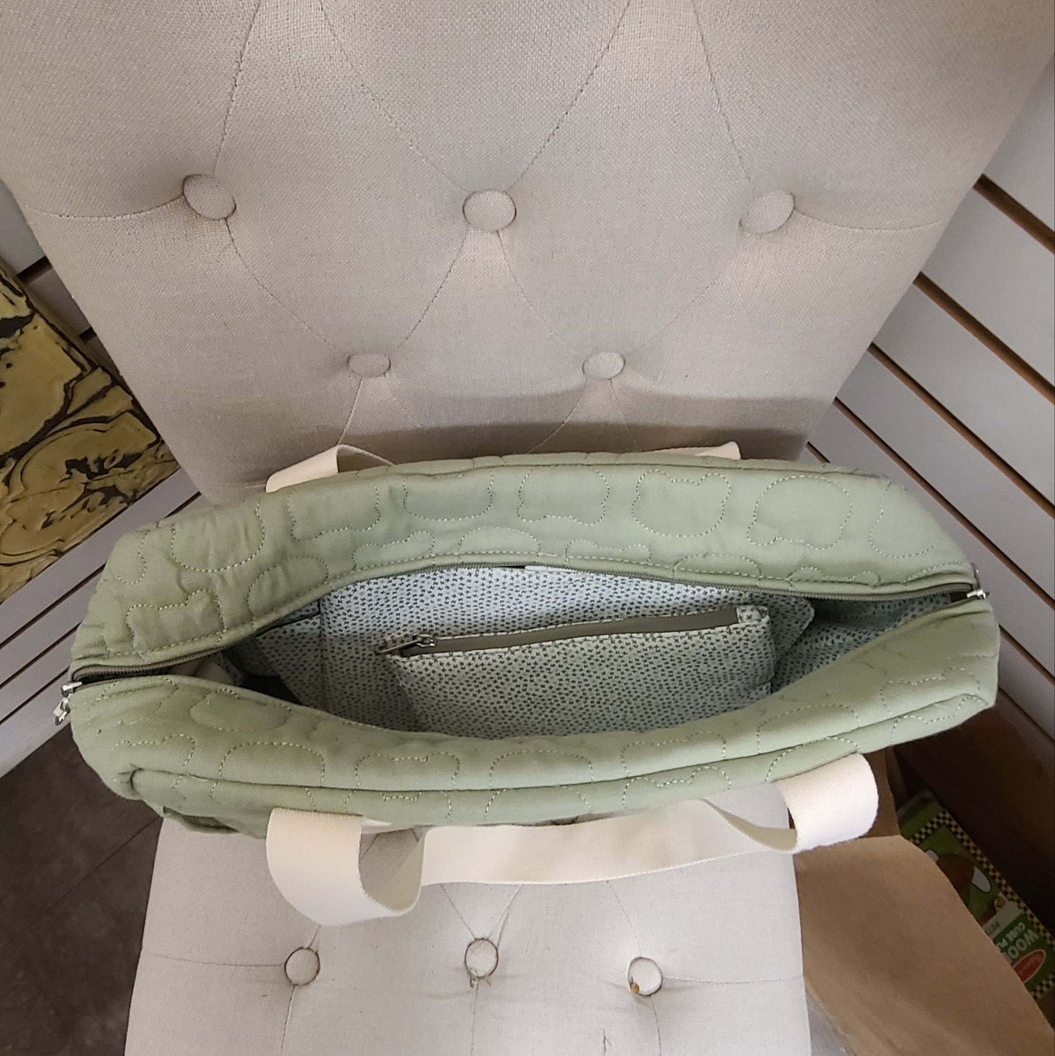 Mayoral Usa Inc Mayoral Quilted Diaper Bag with Accessories - Little Miss Muffin Children & Home