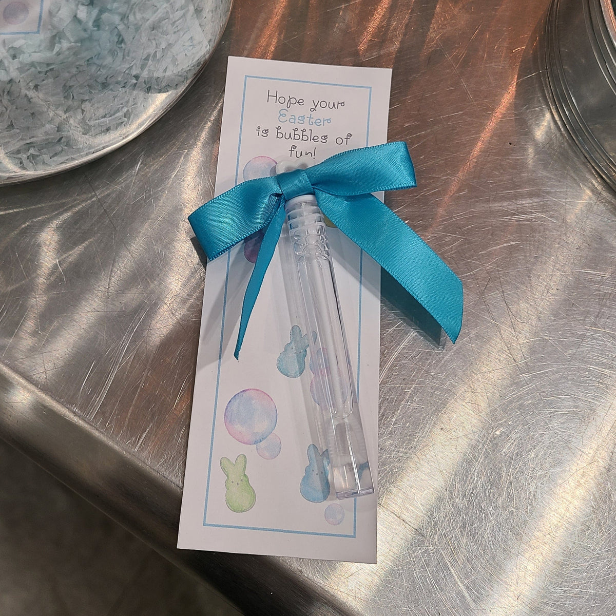 Nola Tawk Nola Tawk You Make My Easter Card & Bubble Wand - Little Miss Muffin Children & Home